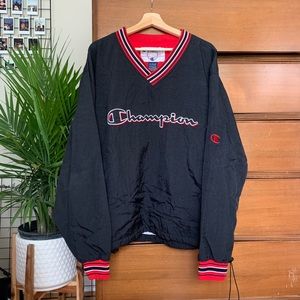 Champion pullover windbreaker